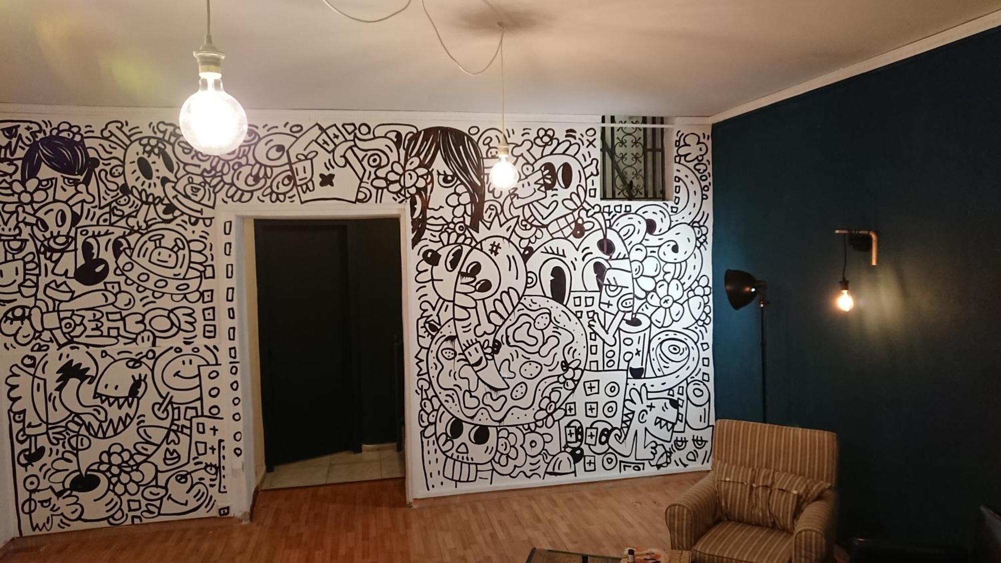Art House In The Artist Workspace In The Center Villa Napoli Esterno foto