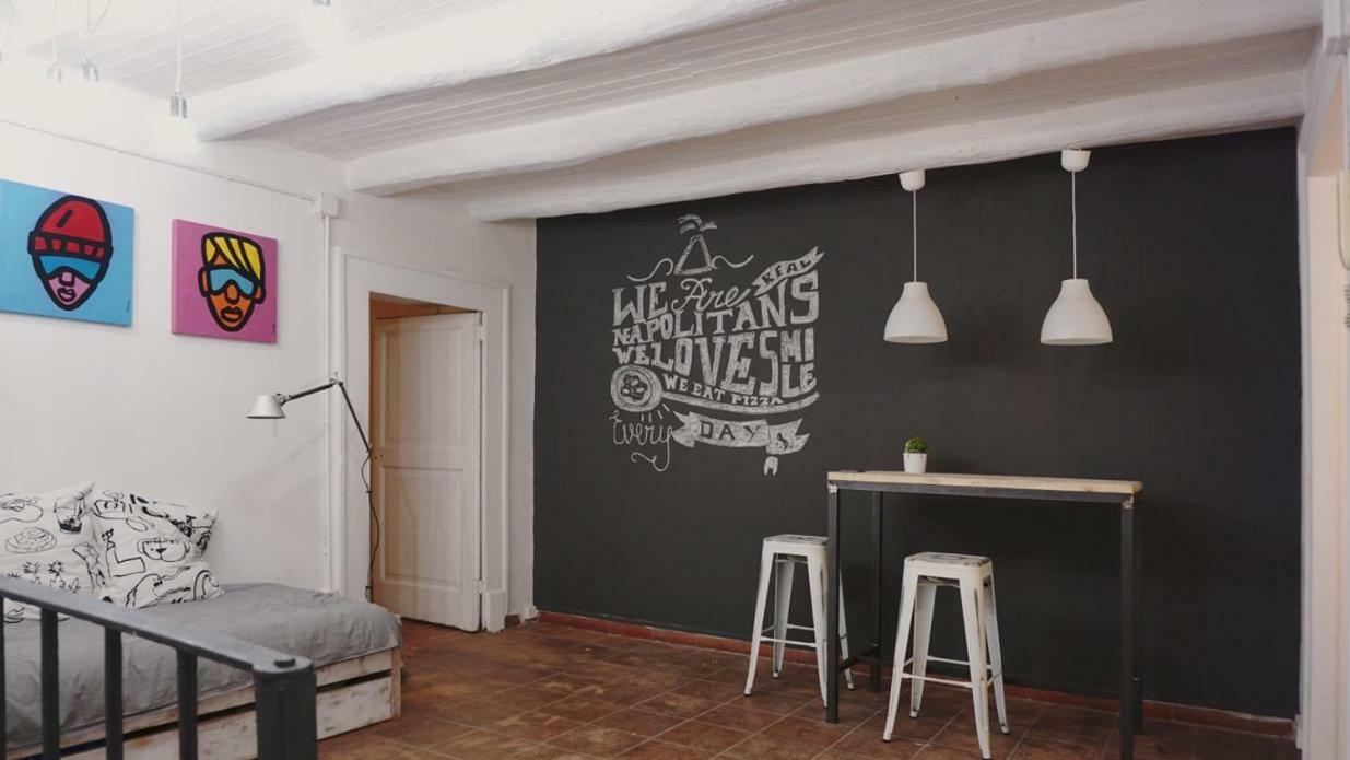 Art House In The Artist Workspace In The Center Villa Napoli Esterno foto
